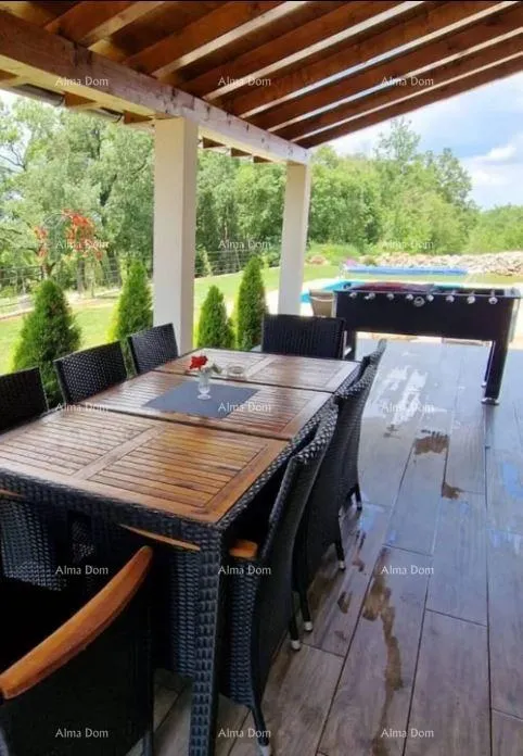 kuća renovirana istarska kamena kuća s bazenom. lovreč. - slika 13