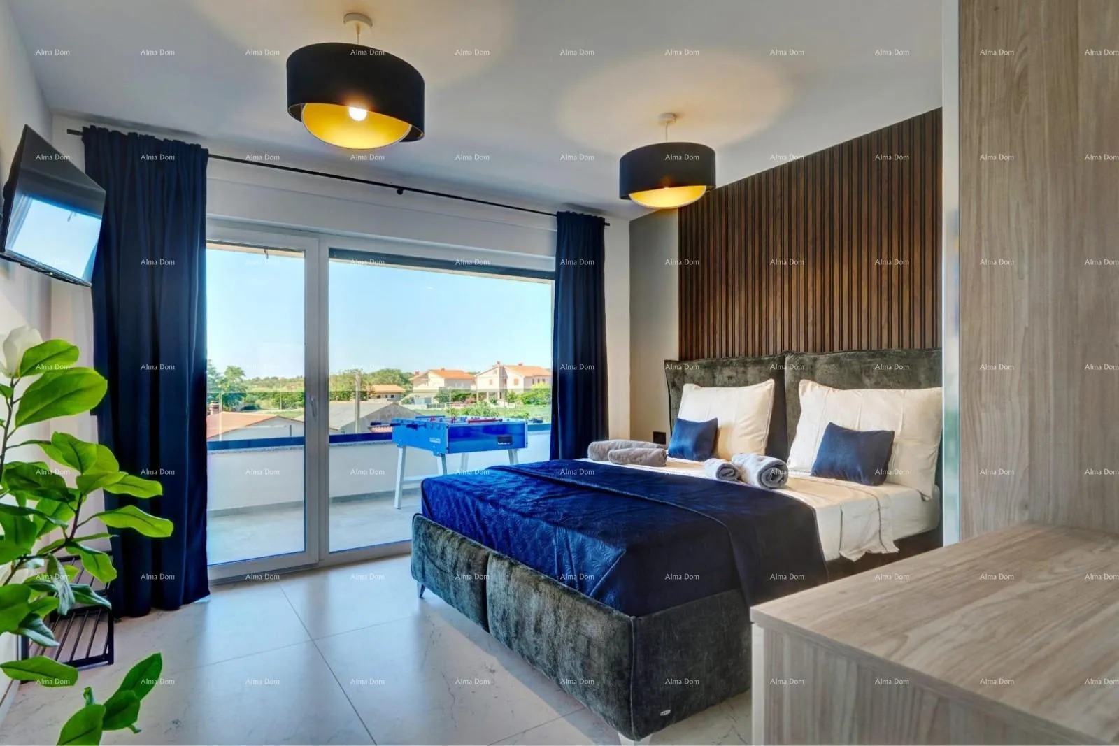 kuća moderna villa s bazenom i saunom, marčana! - slika 13