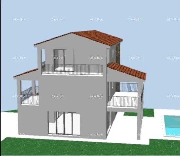 kuća prodaje se stara kamena kuca s zemljistem barban idealno za kucu za odmor - slika 7