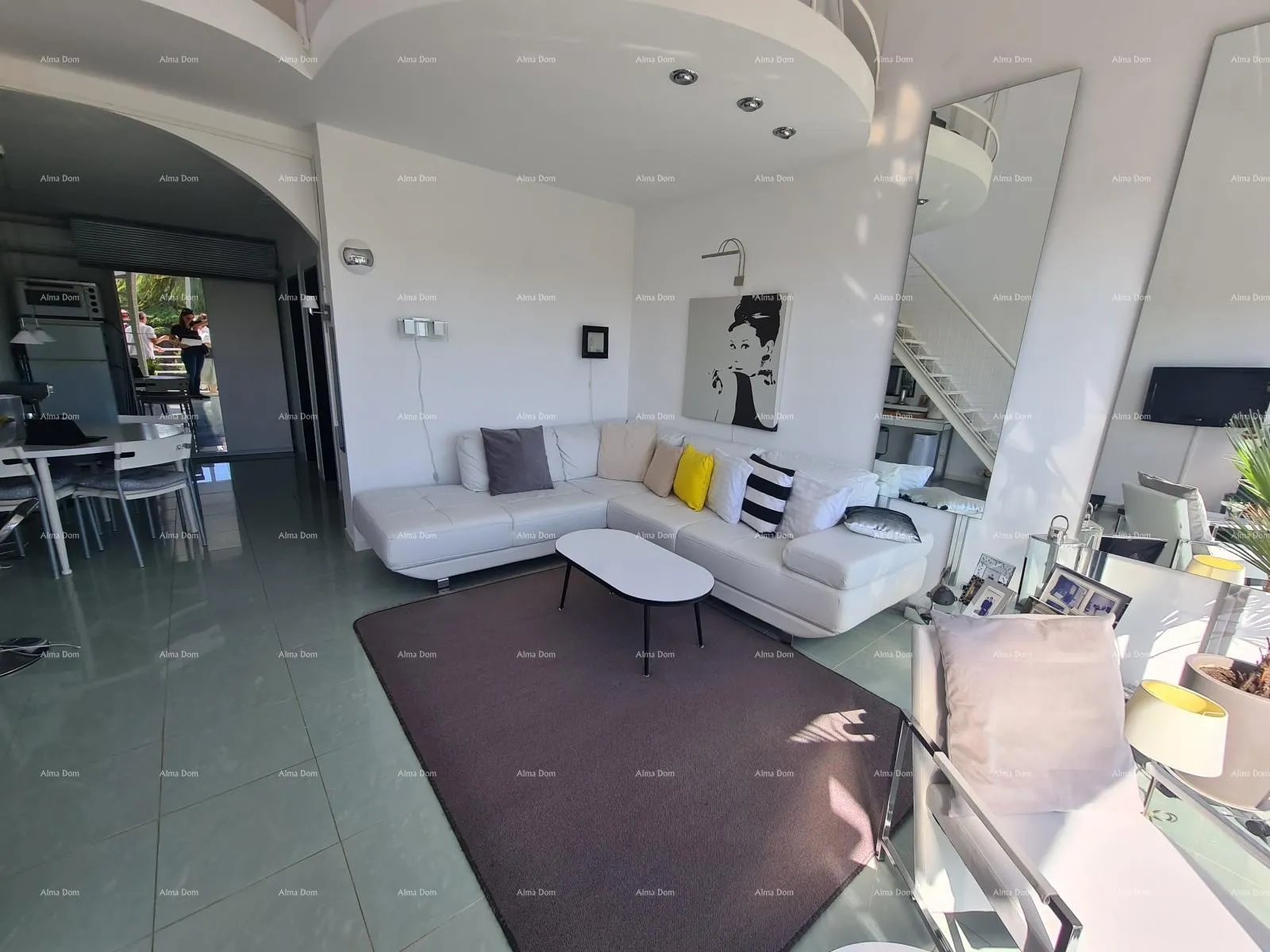 stan blizina novigrada, moderan penthouse u maredi! - slika 19