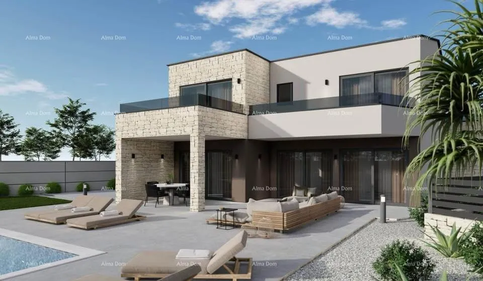 kuća moderna vila u izgradnji, poreč - slika 4