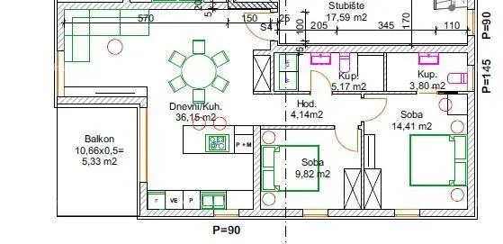 stan prodaja stanova s pogledom na more i parkirnim mjestima, u novom stambenom projektu, peroj! - slika 21