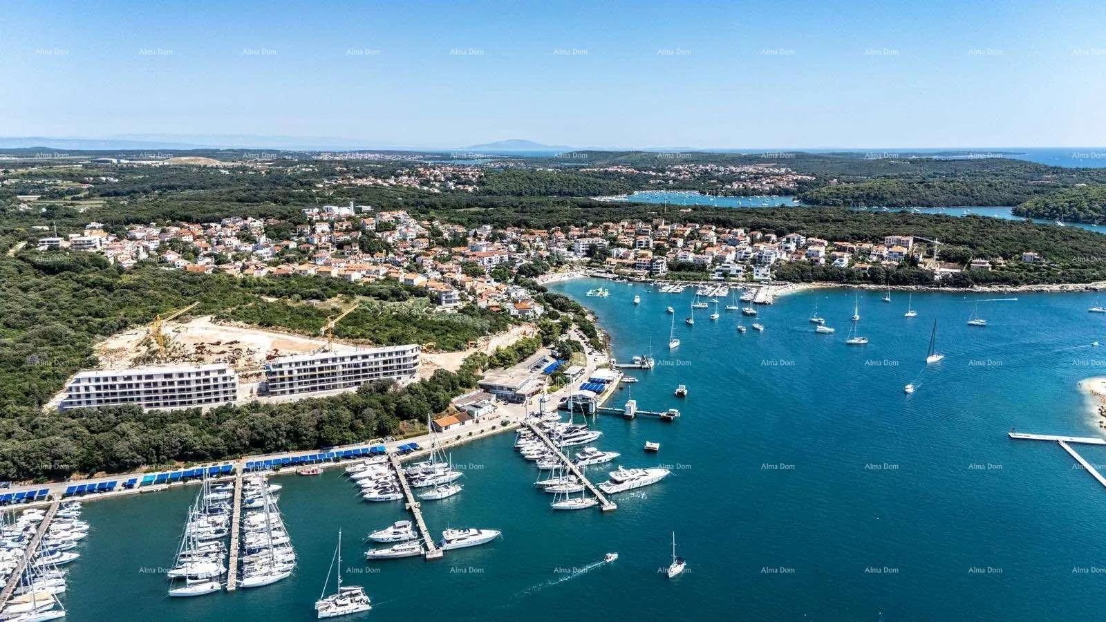 Stan Veruda Marina Pječana Uvala Prodaja modernih stanova u ekskluzivnoj zgradi sa pogledom na Marinu, Pula! - Pješčana uvala, Medulin