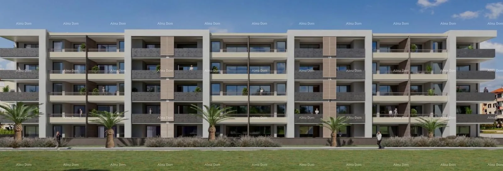 Stan Prodaja - stan u novom stambenom projektu, samo 200 m od mora i plaža, Umag!