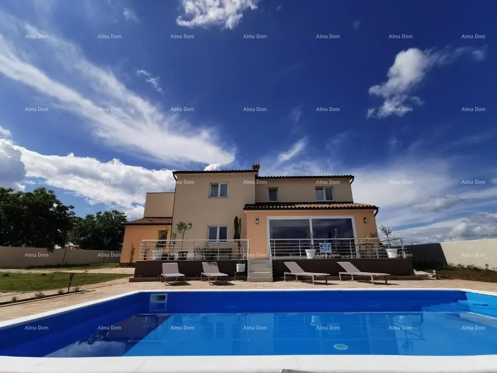kuća luksuzna vila s bazenom na prodaju – istra, okolica barbana - slika 30