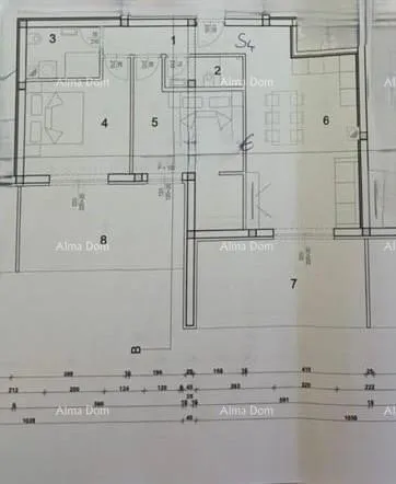 stan novigrad – novogradnja, stan 91.81m² s dvije loggie od 34 m². - slika 2