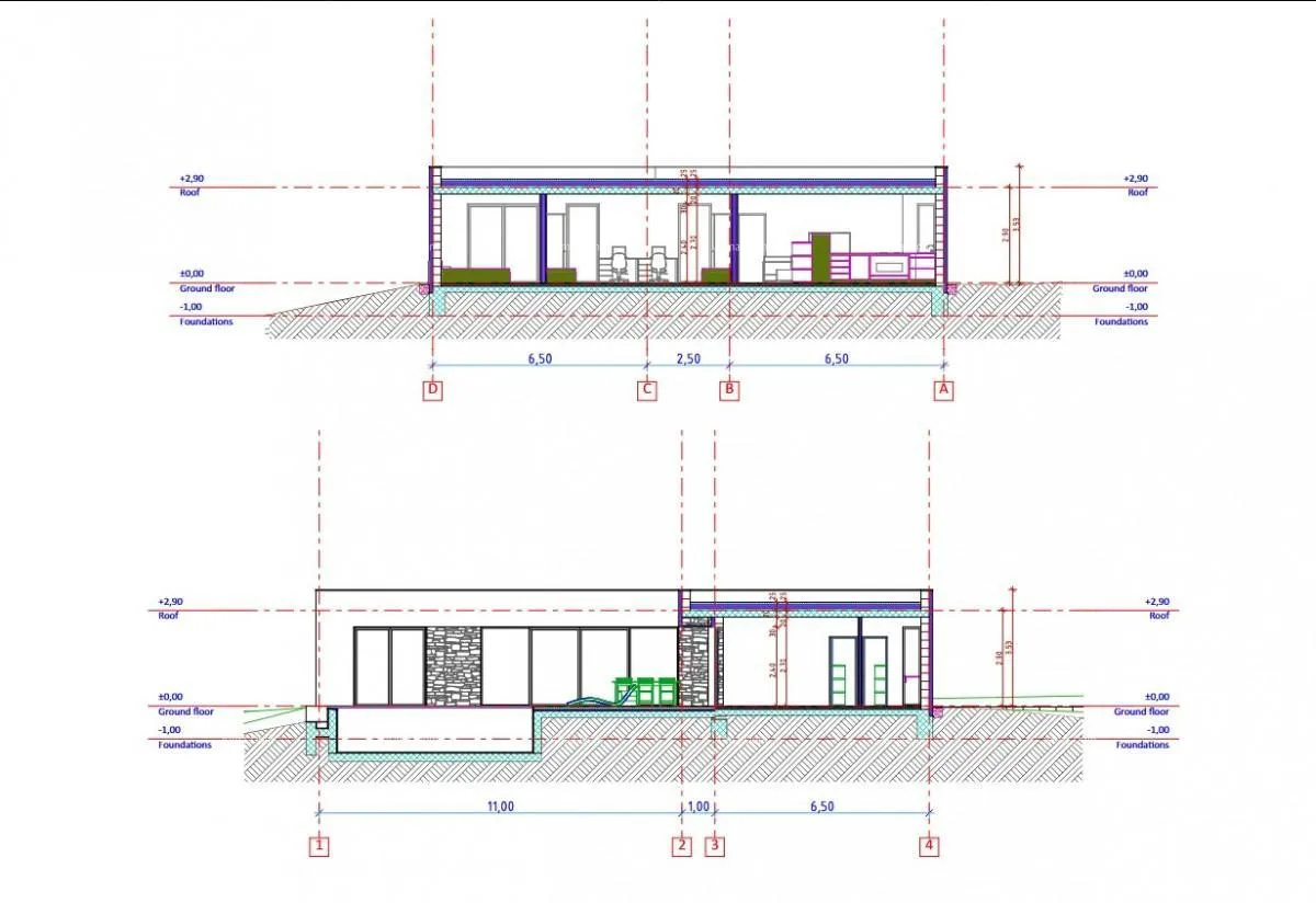 kuća projekt za novogradnju vile u medulinu! - slika 4