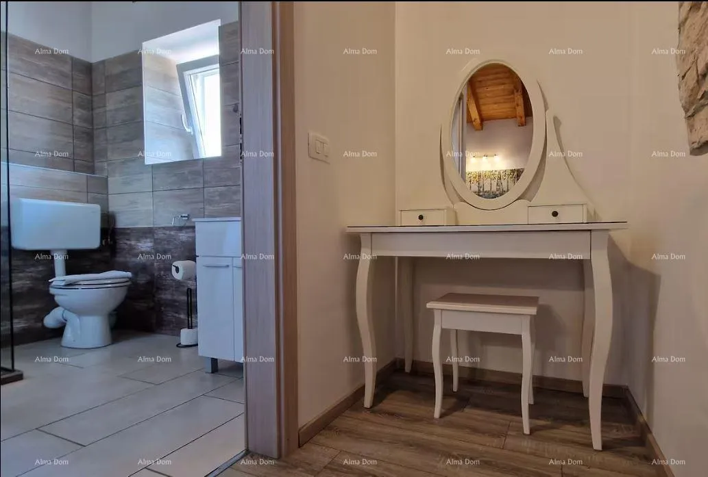 kuća renovirana istarska kamena kuća s bazenom. lovreč. - slika 23