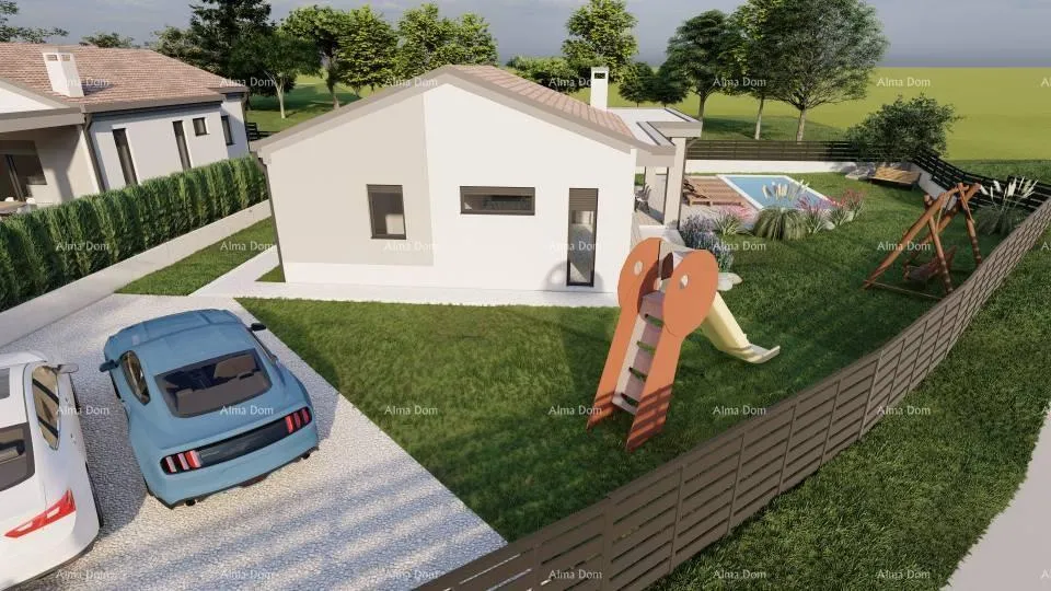 kuća prodaje se kuća prizemnica s bazenom u tijeku izgradnje - slika 5