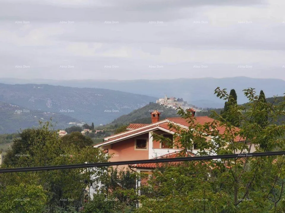 građevinsko zemljište prodaja građevinskog zemljišta sa započetom gradnjom, pogled na motovun - slika 5