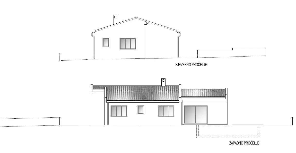 kuća prodaja moderne vile s bazenom, kožljani, barban! - slika 2