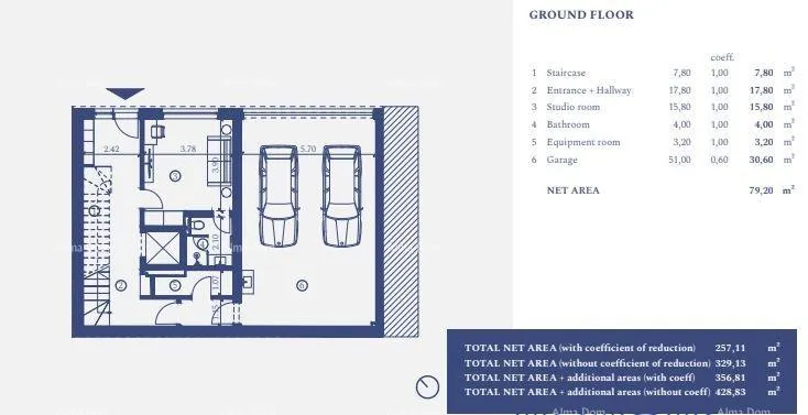 kuća umag, samostojeća vila u luksuznom resortu! pogled na more! v 32 - slika 17