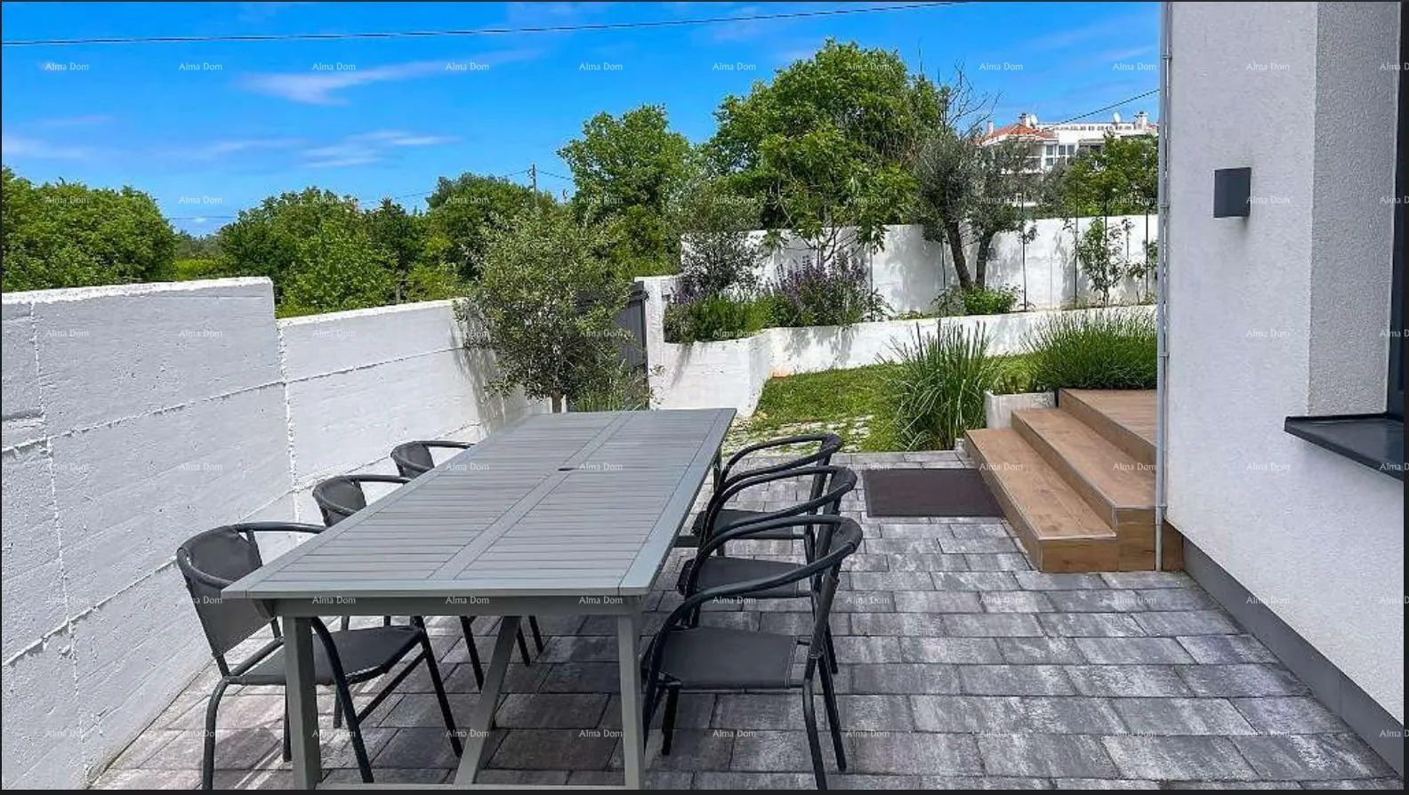 kuća moderna vila u istri s pogledom na more, krovnom terasom i uređenim vrtom – 800 m od plaže - slika 15