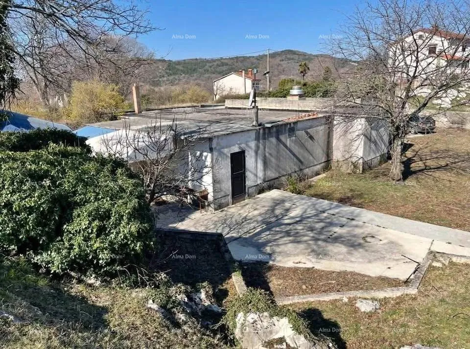 kuća istra lupoglav, nezavršen objekt s zemljištem i dozvolom za nadogradnju - slika 4