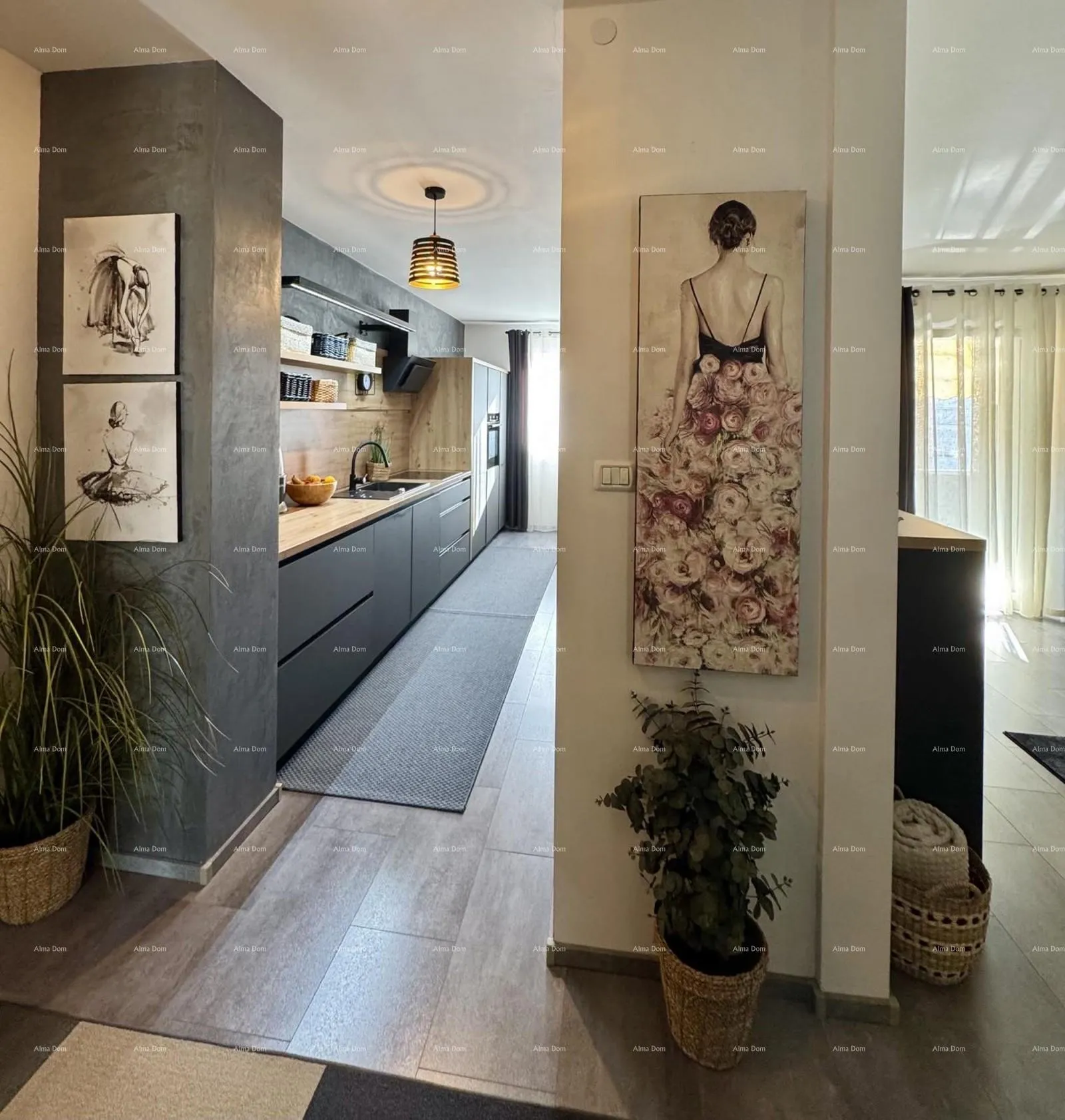 stan moderno uređen stan– umag | 60 m² - slika 3