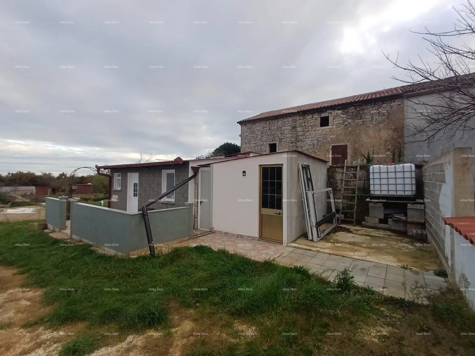 kuća marčana okolica, istarsko imanje s više kamenih kuća - slika 4