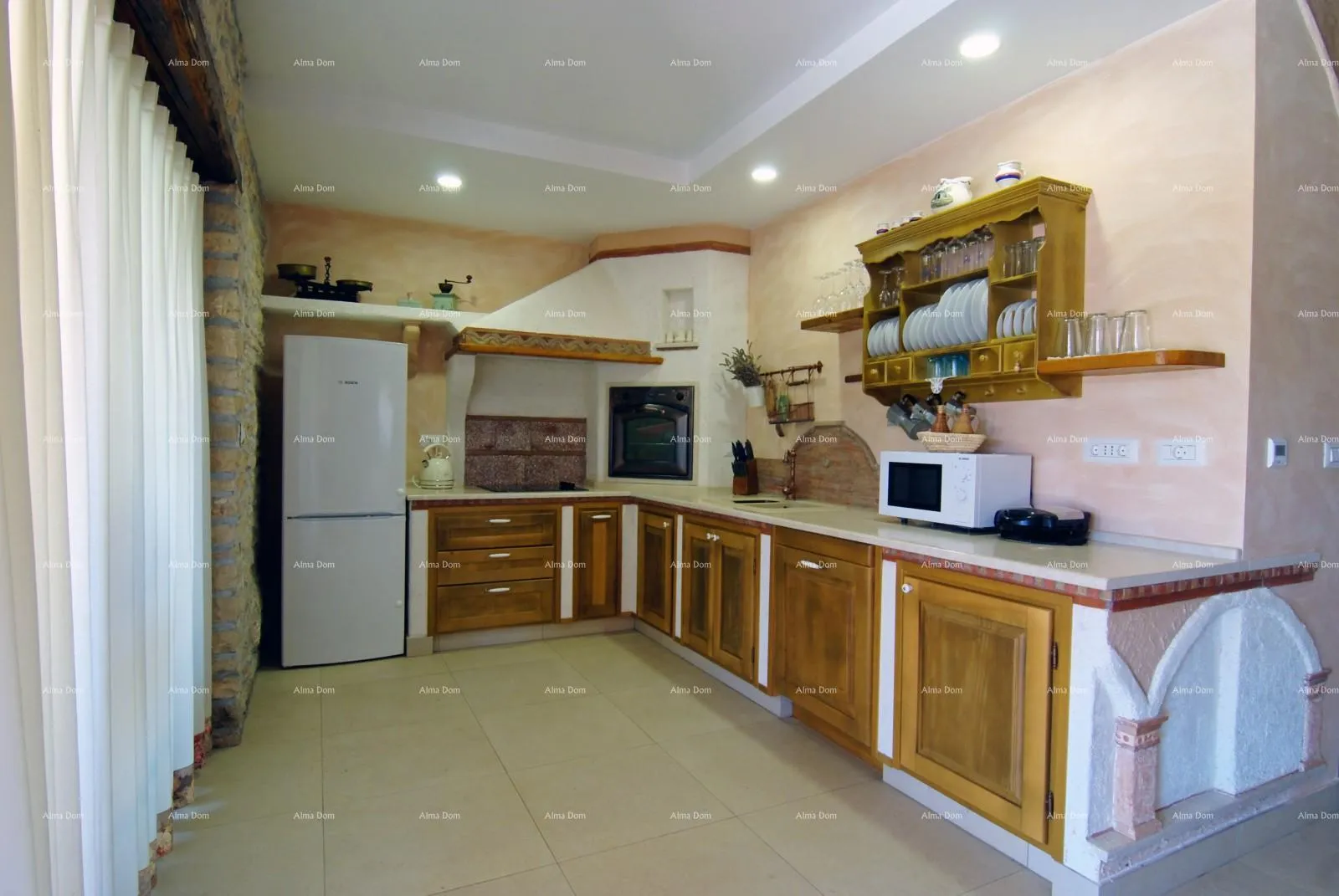 kuća predivna istarska kamena villa, blizina barbana. - slika 32