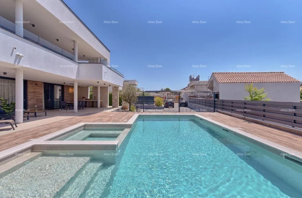 Kuća Fažana- Peroj- Prekrasna Vila sa bazenom s pogledom na more u blizini plaže