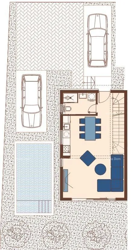 kuća prodaja - dupleks vila u mediteranskom stilu s bazenom i pogledom na more, medulin! - slika 11