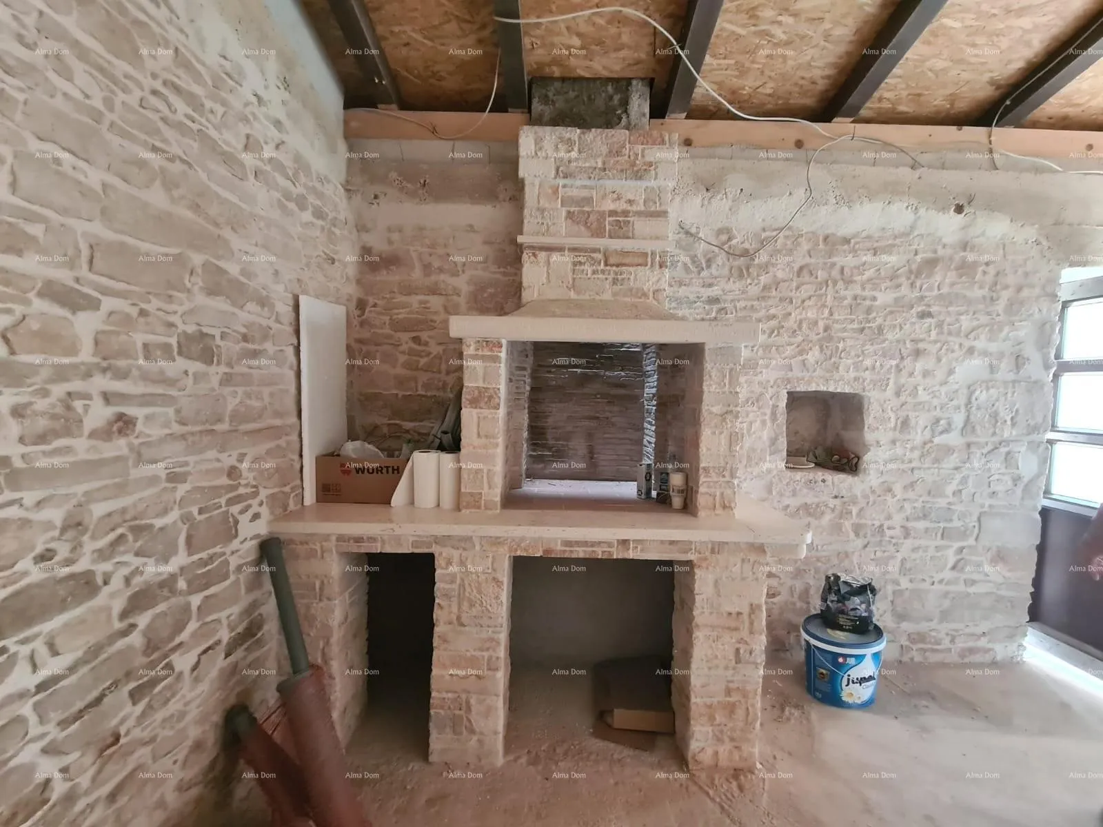 kuća prodaje se kuća s konobom u fazi renovacije, krnica! - slika 5