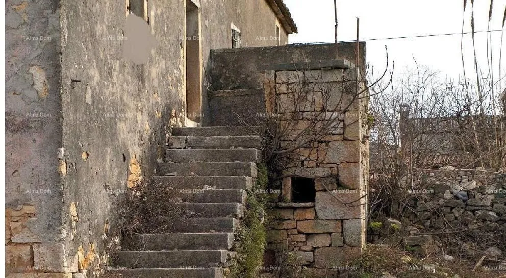 kamena kuća autohtona istarska kamena kuća za obnovu, višnjan - slika 2