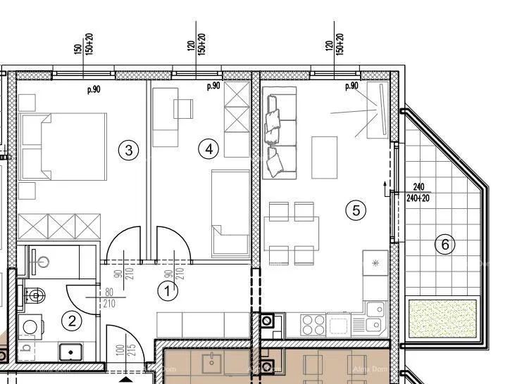 stan prodaja stanova u novom stambenom projektu na eksluzivnoj lokaciji, 300 m od mora, pula, - slika 9