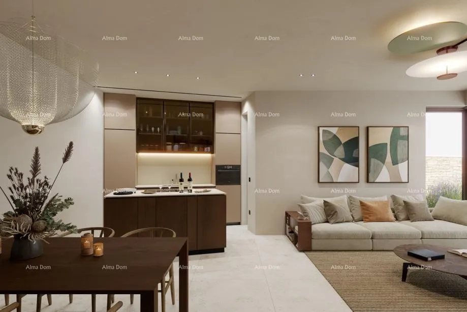 kuća bale. moderna kuća u nizu s bazenom, 148,56 m² - slika 9