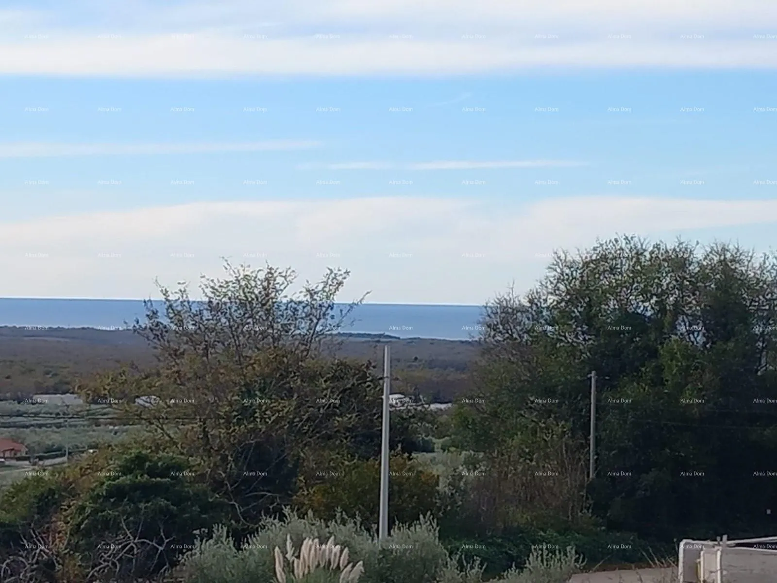 kuća kuća s bazenom i pogledom na more, kaštelir - slika 20