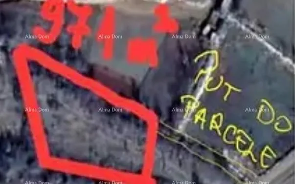 građevinsko zemljište vodnjan, prodajemo građevinsku parcelu površine 971 m2. - slika 4