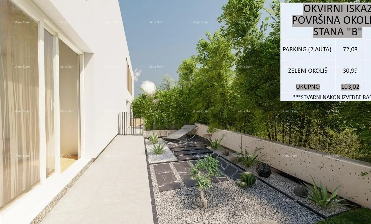 kuća poreč - moderna dvojna kuća s vlastitim zelenilom (kuća b) - slika 10