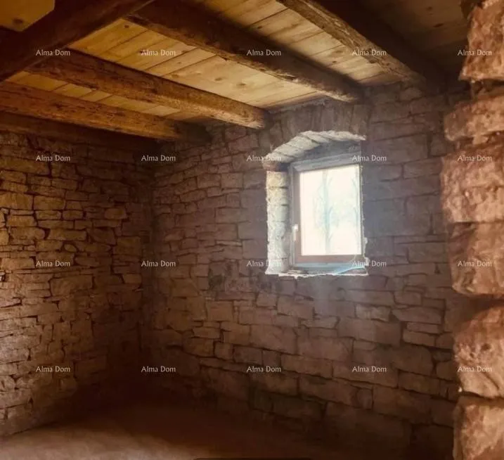 kuća prodajemo kamenu kuću u blizini poreča, sveti lovreč. - slika 5