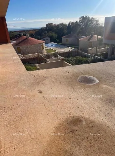 kuća samostojeća vila s bazenom i pogledom na more! krnica, peruški! - slika 6
