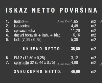 stan prodaja stanova u novom stambenom kompleksu, štinjan! 15b - slika 11