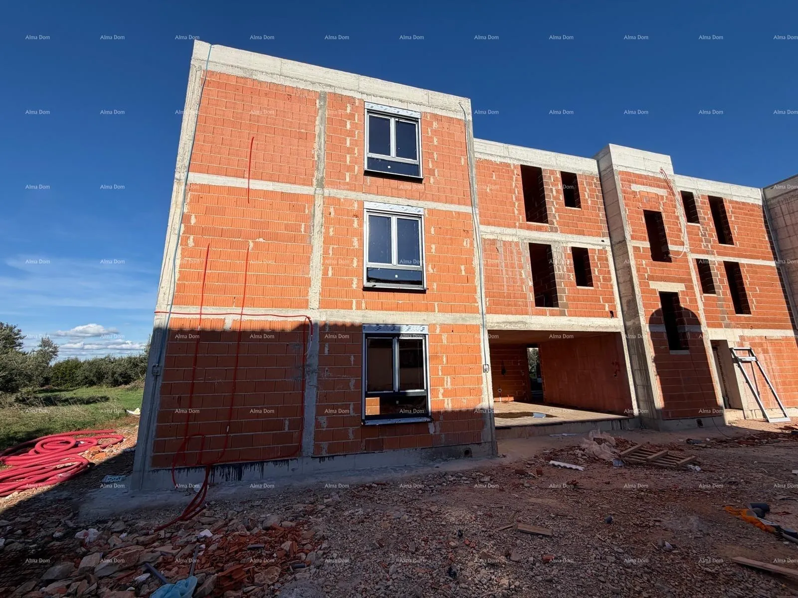 stan prodaja modernih stanova u novom stambenom projektu, pogled na more, štinjan, b4 - slika 33