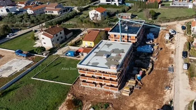 Stan Prodaja stanova u novom projektu, Pula! B2 Šikići periferija grada. 8 km do centra Medulina.