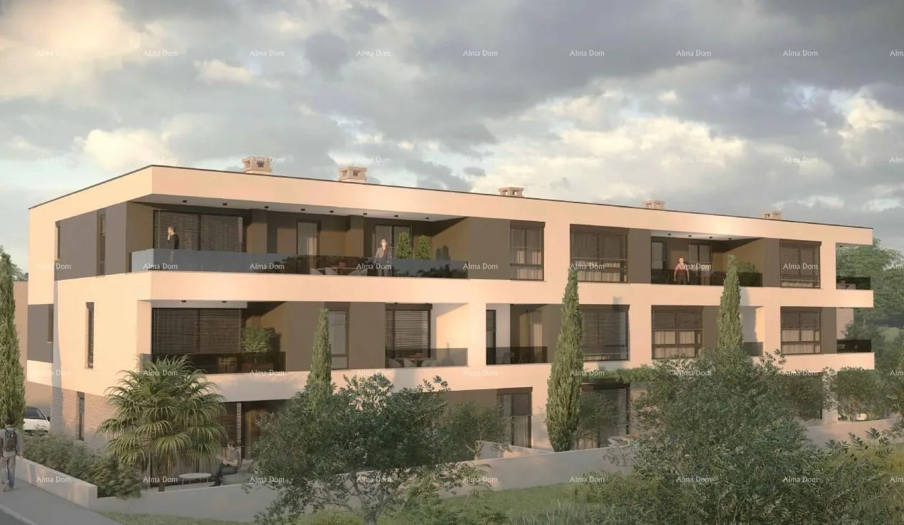 stan prodaja modernih stanova u novom stambenom projektu, pogled na more, štinjan, b4 - slika 3
