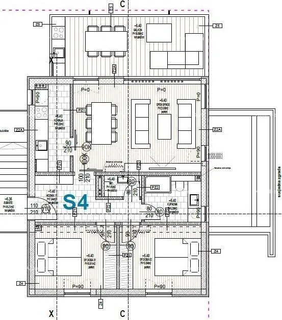 građevinsko zemljište prodaja građevinskog zemljišta s projektom i ishodovanom građevinskom dozvolom za 8 stanova, tar! - slika 6