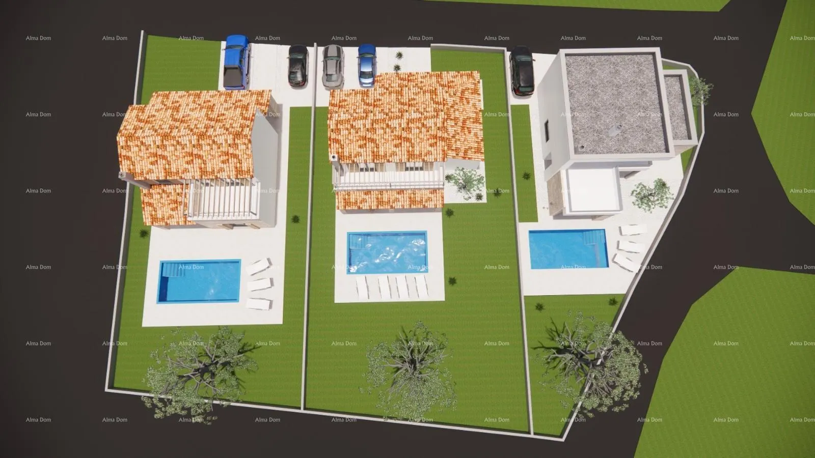 kuća predivna vila s bazenom smještena u mirnom okruženju červara. - slika 4
