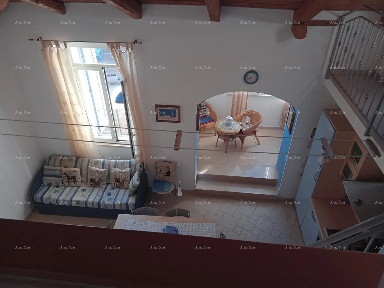 kuća blizina grada umaga. prodaje se duplex kuća, 123.65 m2 na samoj obali mora, 10 metara do mora. - slika 5