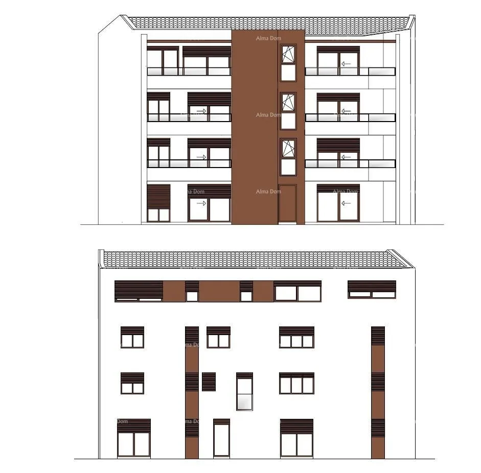 stan prodaja - stan s terasom u novom stambenom projektu, ližnjan!s7 - slika 6