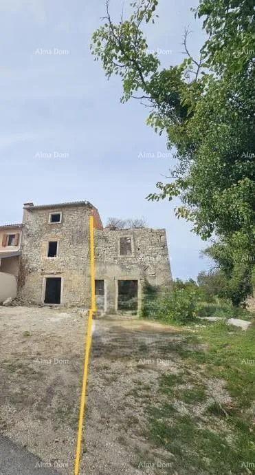 kuća autentična, istarska kamena kuća, s pogledom na more – buje! - slika 1