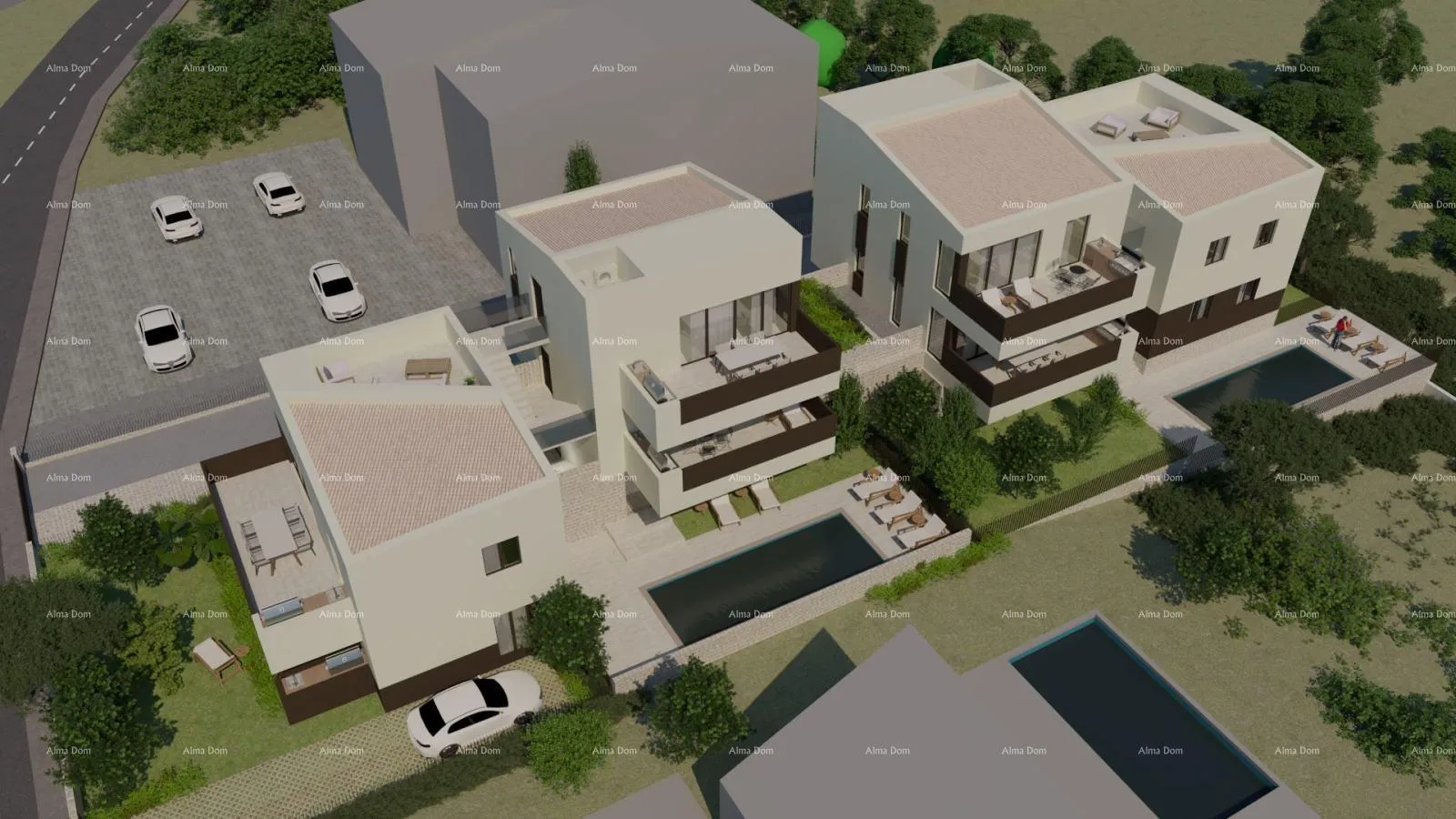 građevinsko zemljište prodaja građevinskog zemljišta s projektom i ishodovanom građevinskom dozvolom za 8 stanova, tar! - slika 4