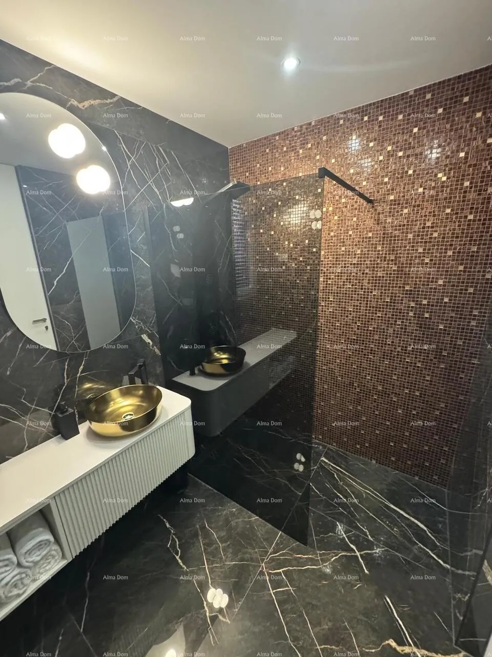 stan novigrad, luksuzni penthouse s panoramskim pogledom na more - slika 13