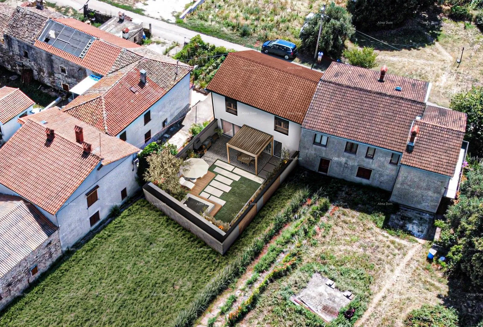 Građevinsko zemljište Građevinsko zemljište sa dozvolom, Muntić.