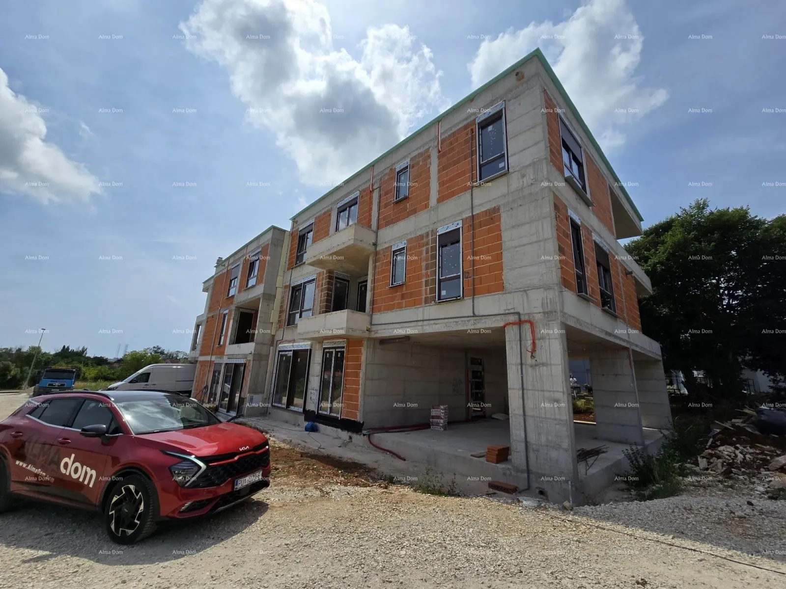 stan stan u prizemlju s vrtom! u izgradnji! lokacija veli vrh. - slika 5