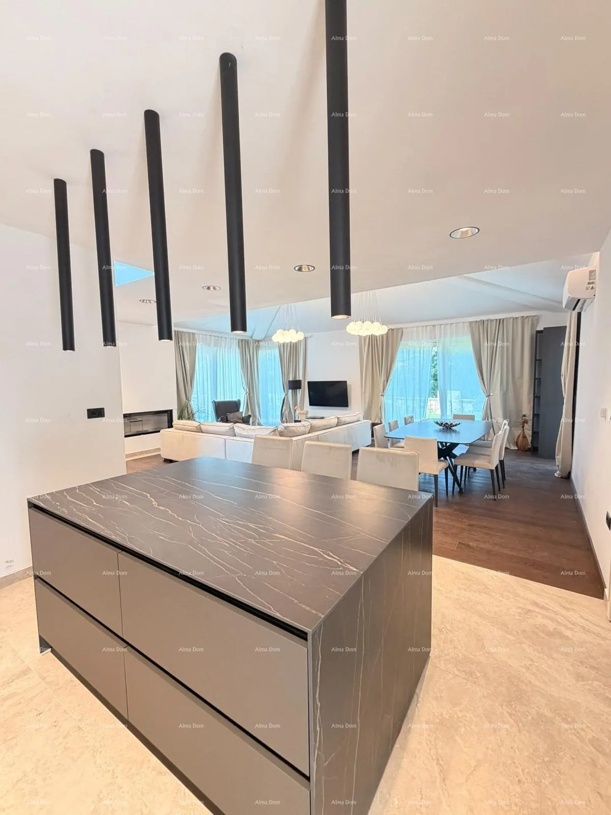 kuća moderna villa s bazenom – 5 km od mora, tar - slika 16