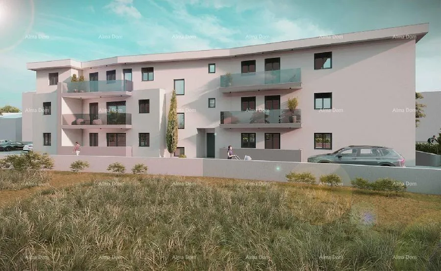 stan prodaja stana u novom stambenom projektu, s parkirnim mjestom - štinjan! - slika 7