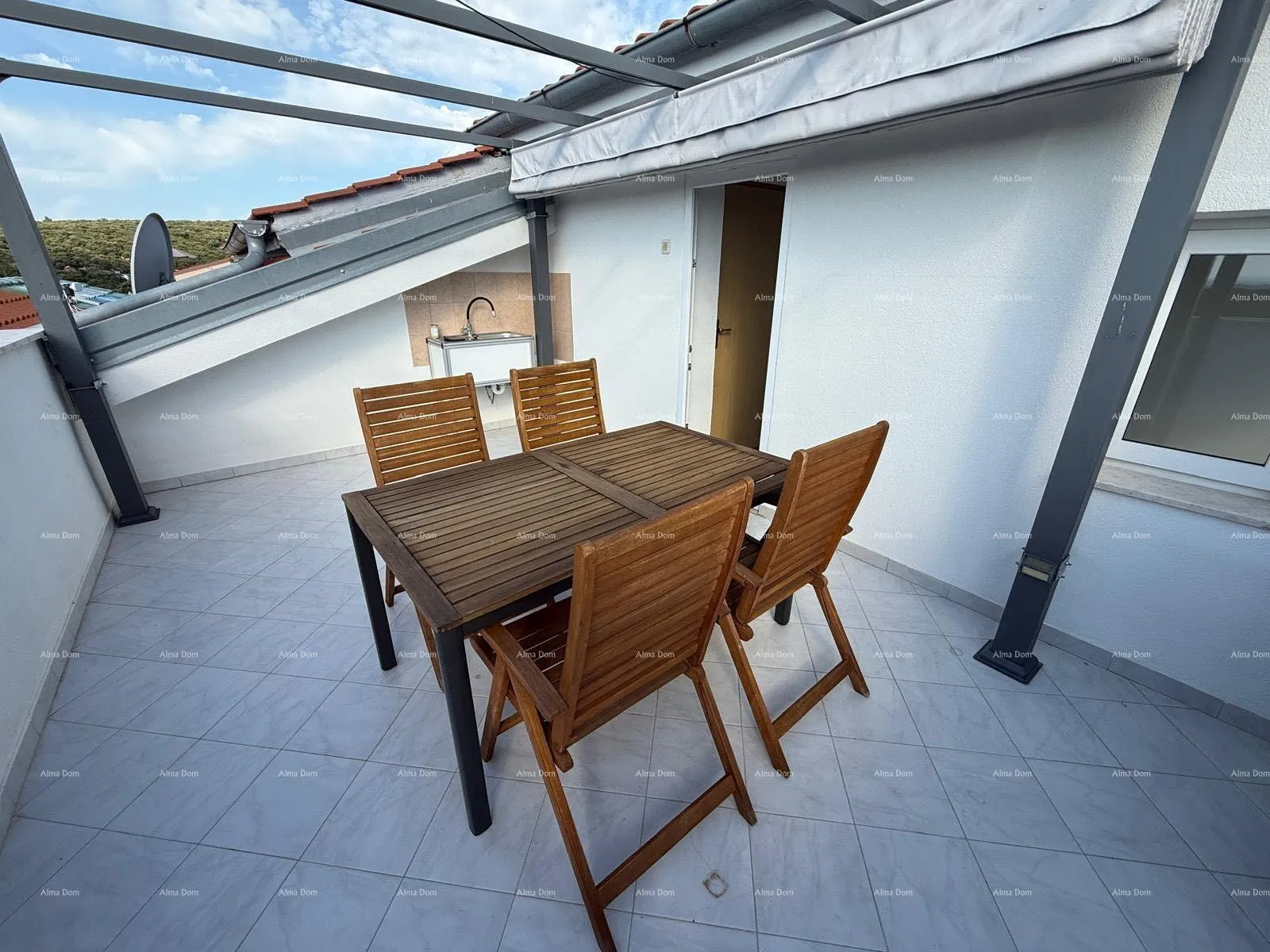 stan stan – duga uvala, 40 m² + terase! - slika 7