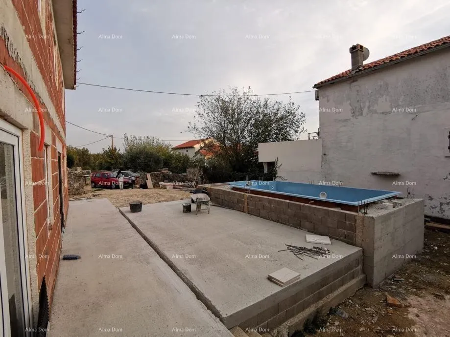 kuća prodaje se atraktivna kuća u visokoj fazi gradnje, blizu kanfanara - slika 13