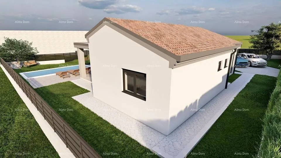 kuća prodaje se kuća prizemnica s bazenom u tijeku izgradnje - slika 10